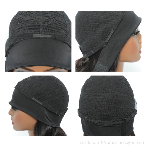 Body Wave Bundles with Headband Half Wig,Wigs With Headband Attached,Cuticle Aligned Human Hair Headband Wigs for Black Women